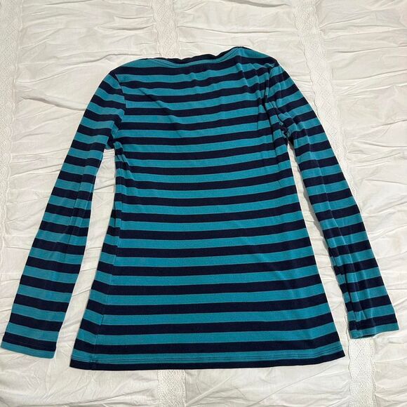 Y2K GAP Striped Long Sleeve | Indie Sleaze, Tumblr Grunge, Fall Basic Layer sm - Picture 4 of 4